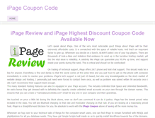 Tablet Screenshot of ipagecoupon.weebly.com