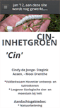 Mobile Screenshot of cin-inhetgroen.weebly.com