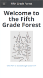 Mobile Screenshot of fifthgradeforest.weebly.com