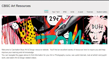 Tablet Screenshot of cbscart.weebly.com
