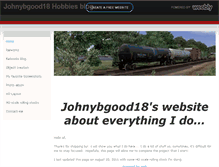 Tablet Screenshot of johnybgood18.weebly.com