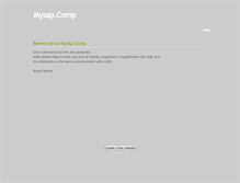 Tablet Screenshot of mysapcom.weebly.com