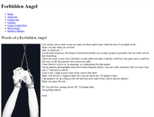 Tablet Screenshot of forbiddenangel.weebly.com