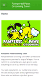 Mobile Screenshot of pamperedpaws.weebly.com