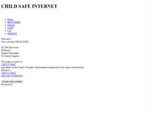 Tablet Screenshot of childsafeinternet.weebly.com