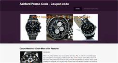 Desktop Screenshot of corumwatches.weebly.com