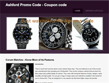 Tablet Screenshot of corumwatches.weebly.com