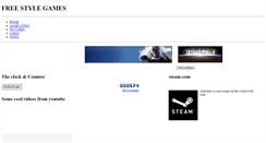 Desktop Screenshot of freestylegames.weebly.com