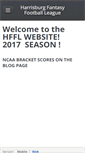 Mobile Screenshot of hffl.weebly.com