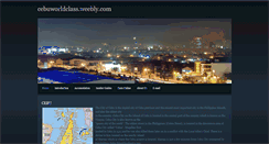 Desktop Screenshot of cebuworldclass.weebly.com