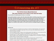 Tablet Screenshot of connectingusall.weebly.com