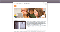 Desktop Screenshot of calgarylearningstrategies.weebly.com
