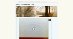 Desktop Screenshot of dopkeshomeworkpage.weebly.com
