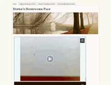 Tablet Screenshot of dopkeshomeworkpage.weebly.com