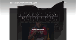 Desktop Screenshot of blackdonpromotions.weebly.com