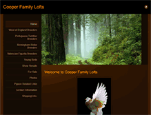 Tablet Screenshot of cooperfamilylofts.weebly.com