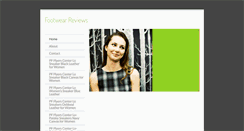 Desktop Screenshot of footwearreviewsom.weebly.com