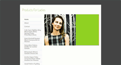 Desktop Screenshot of productsforladiesku.weebly.com