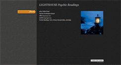 Desktop Screenshot of lighthousepsychicreadings.weebly.com