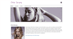 Desktop Screenshot of chloesevigny.weebly.com