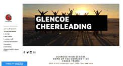 Desktop Screenshot of glencoetidecheer.weebly.com