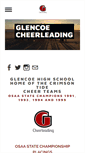 Mobile Screenshot of glencoetidecheer.weebly.com