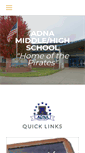 Mobile Screenshot of adnamiddlehighschool.weebly.com