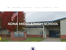 Tablet Screenshot of adnamiddlehighschool.weebly.com