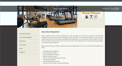 Desktop Screenshot of cheapgymequipment.weebly.com
