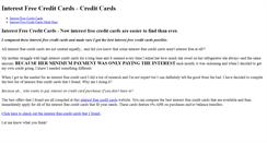 Desktop Screenshot of interestfreecreditcards.weebly.com