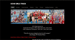 Desktop Screenshot of gcmsgirlstrack.weebly.com