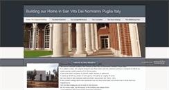 Desktop Screenshot of buildingourhomeinpuglia.weebly.com