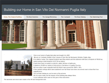 Tablet Screenshot of buildingourhomeinpuglia.weebly.com