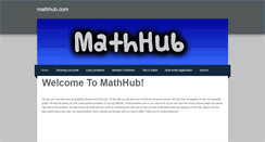 Desktop Screenshot of mathhub.weebly.com
