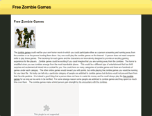Tablet Screenshot of free-zombie-games.weebly.com