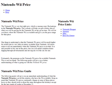 Tablet Screenshot of nintendowiiprice.weebly.com