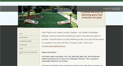 Desktop Screenshot of cornholeboard.weebly.com