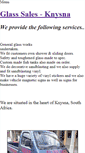 Mobile Screenshot of glasssales.weebly.com