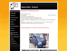 Tablet Screenshot of glasssales.weebly.com