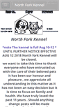 Mobile Screenshot of northforkkennel.weebly.com