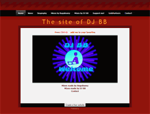 Tablet Screenshot of djbb.weebly.com