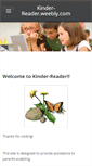 Mobile Screenshot of kinder-reader.weebly.com