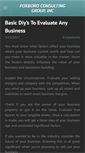 Mobile Screenshot of foxbor-consulting.weebly.com