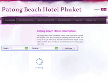 Tablet Screenshot of patongbeachhotelphuket.weebly.com