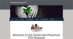 Desktop Screenshot of centervillepreschoolpto.weebly.com