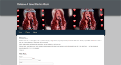 Desktop Screenshot of janetdevlinalbum.weebly.com