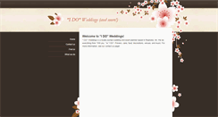 Desktop Screenshot of i-do-weddings.weebly.com