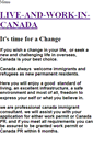 Mobile Screenshot of come2canada.weebly.com