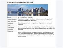 Tablet Screenshot of come2canada.weebly.com