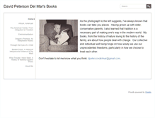 Tablet Screenshot of davidpetersondelmar.weebly.com